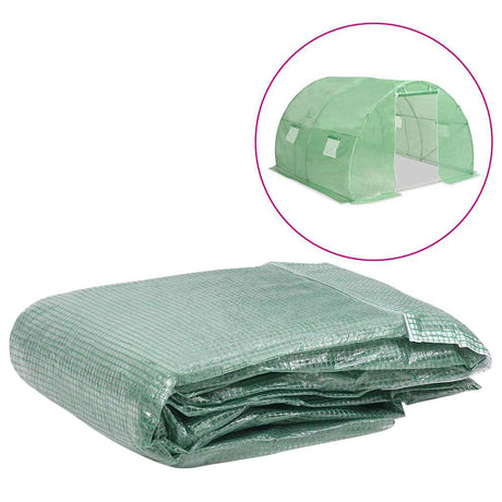 Vidaxl Kashoes udskiftning (9 m²) 300x300x200 cm grøn