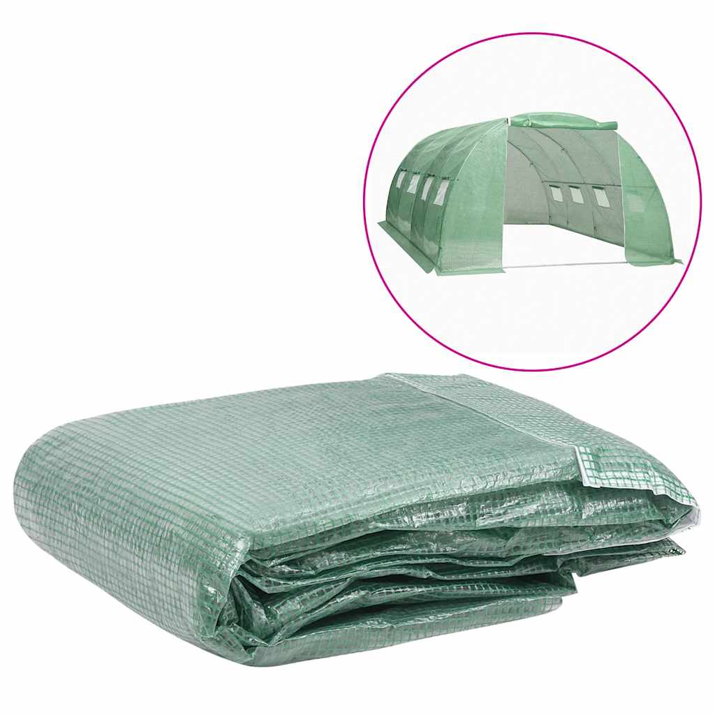 Vidaxl Kashoes udskiftning (16 m²) 400x400x200 cm grøn