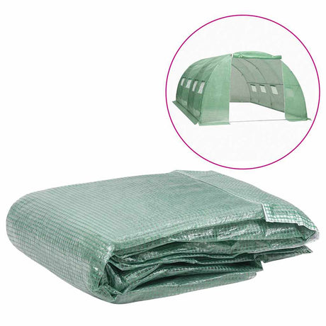 Vidaxl Kashoes udskiftning (16 m²) 400x400x200 cm grøn