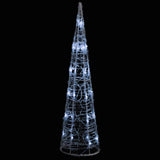 Vidaxl Light Cone Dekorativ LED Kold hvid 60 cm akryl