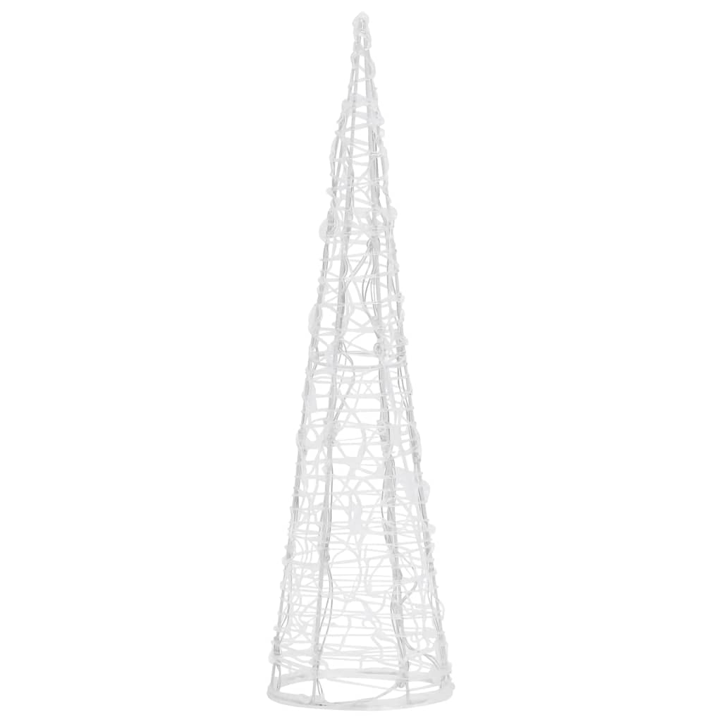 Vidaxl Light Cone Dekorativ LED Kold hvid 60 cm akryl