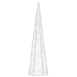 Vidaxl Light Cone Dekorativ LED Kold hvid 60 cm akryl
