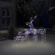Vidaxl 3-delt julebelysning Rendieren 229 LED'er