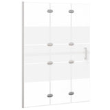 Vidaxl bruser kabinet 100x140 cm ESG White