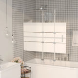 Vidaxl bruser kabinet sammenfoldelig 120x140 cm ESG White