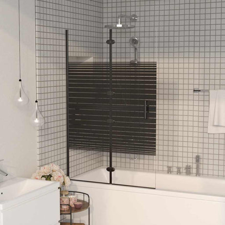 Vidaxl bruser kabinet sammenfoldelig 80x140 cm sort