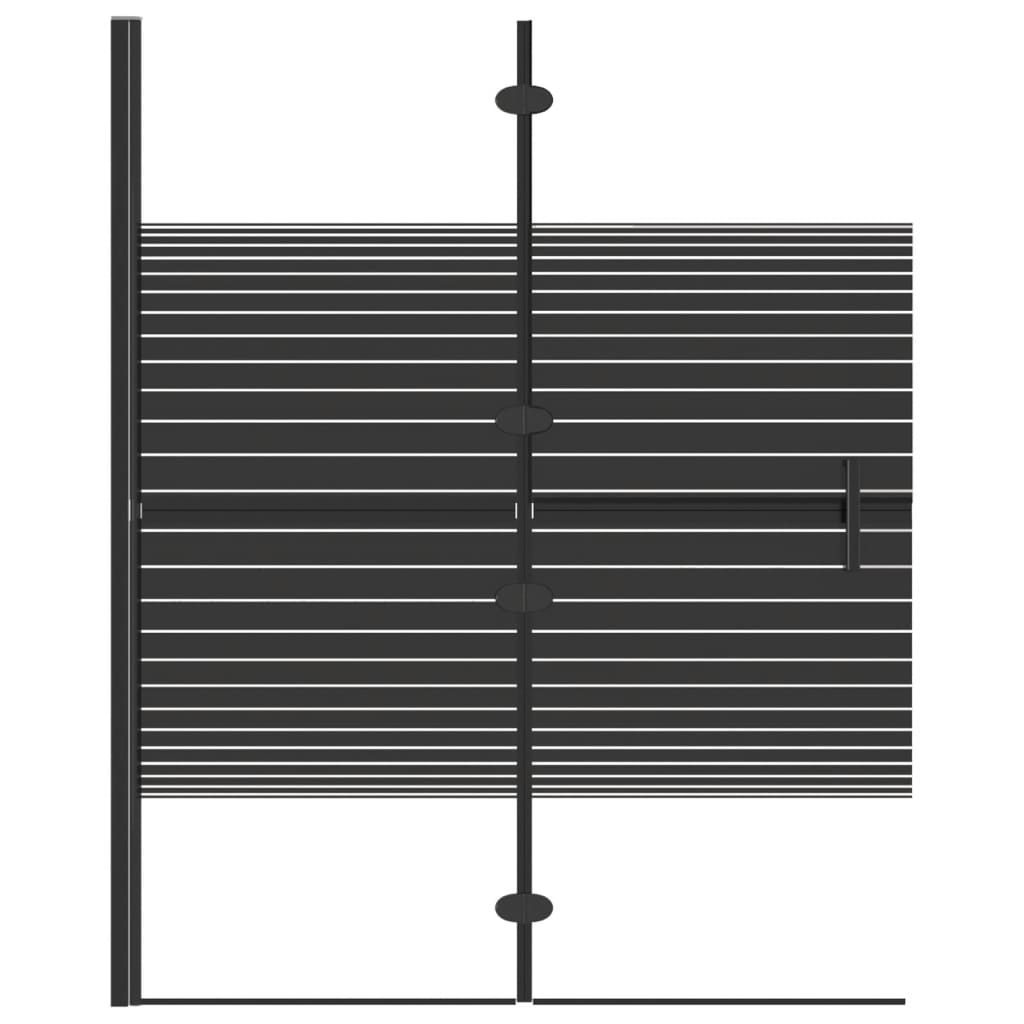 Vidaxl bruser kabinet 100x140 cm esg sort