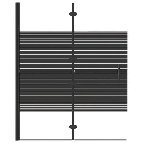 Vidaxl bruser kabinet 100x140 cm esg sort