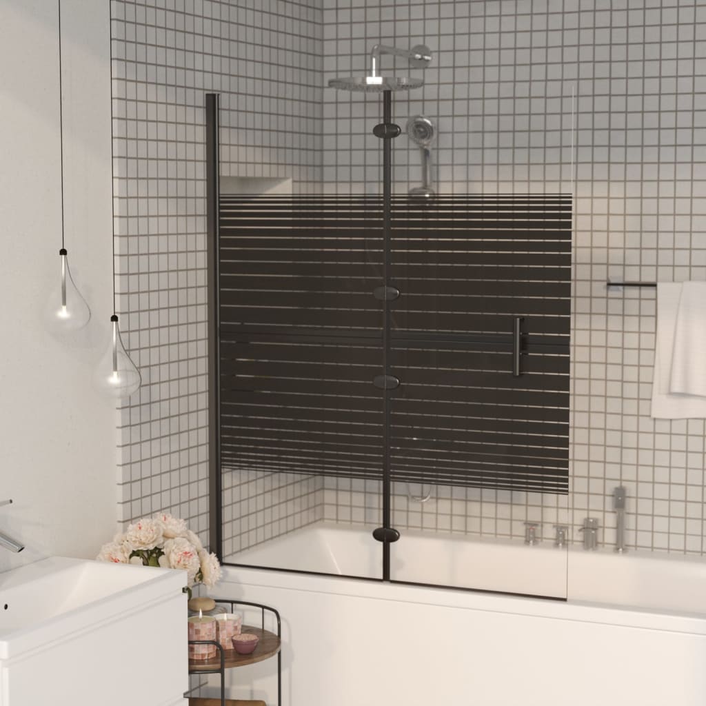 Vidaxl bruser kabinet 100x140 cm esg sort