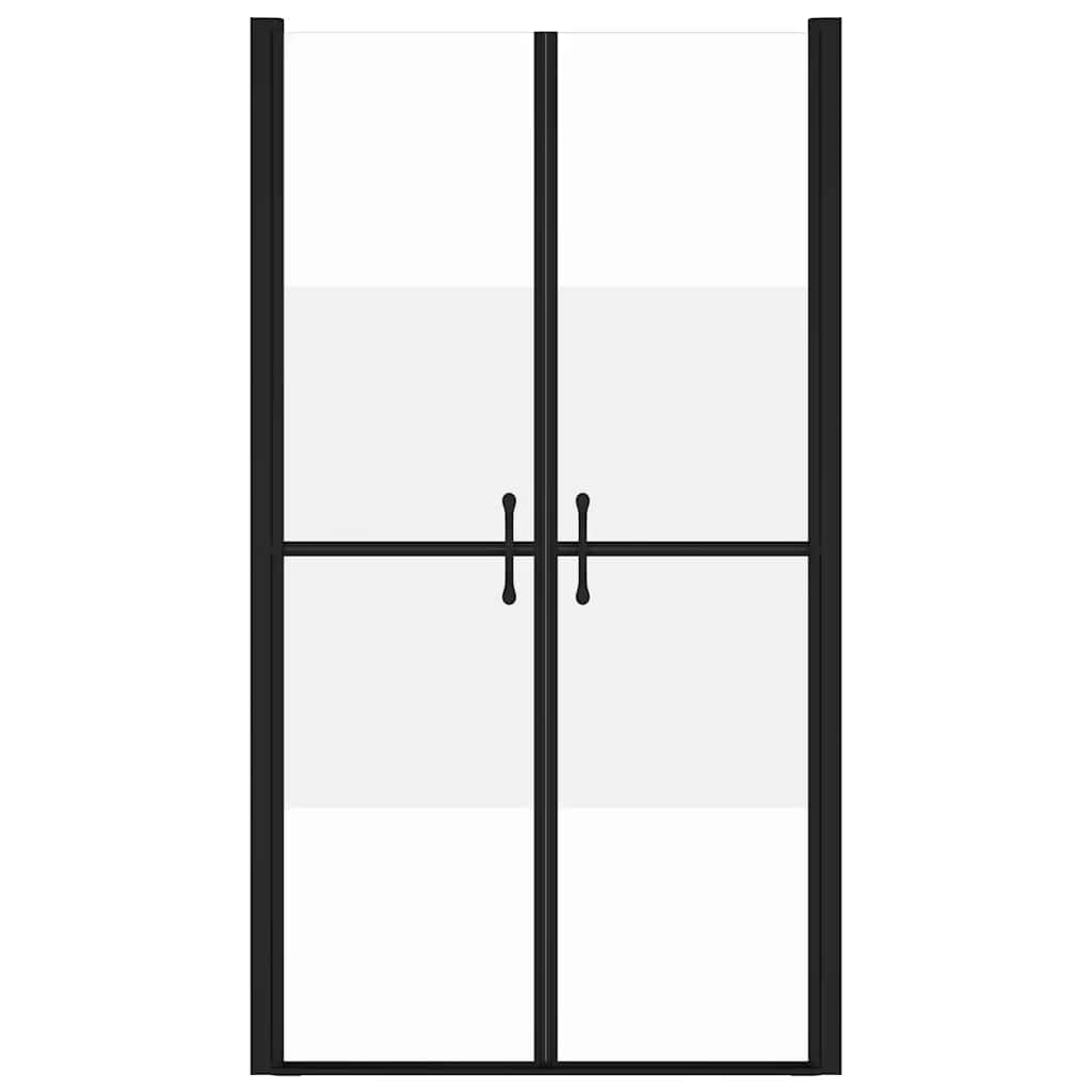 Vidaxl brusedør (73-76) x190 cm ESG Halfmat