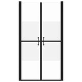 Vidaxl brusedør (73-76) x190 cm ESG Halfmat