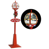 Vidaxl Straat Lamp med julemanden førte 175 cm