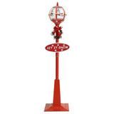 Vidaxl Straat Lamp med julemanden førte 175 cm