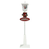 Vidaxl Straat Lamp med julemanden førte 180 cm