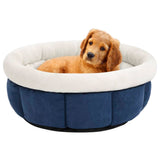 Vidaxl Dog Basket 40x40x20 cm blå