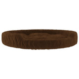 Vidaxl Dog Basket 70x55x23 cm plys brun