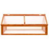 Vidaxl Greenhouse 114x80x50 cm Vurenhout Brown