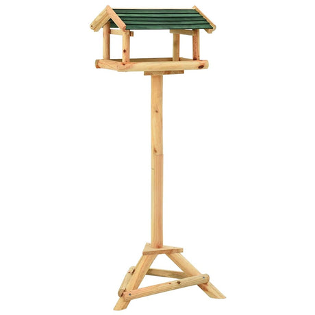 VidaXL fuglefoder med standard 37x28x100 cm massivt fyrretræ