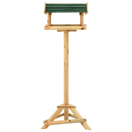 VidaXL fuglefoder med standard 37x28x100 cm massivt fyrretræ