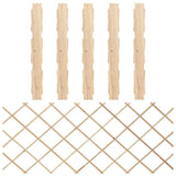 Vidaxl Garden Slat fungerer 5 ST 180x80 cm Solid Pinewood