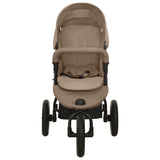 Vidaxl Pram Staal Taupe
