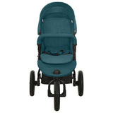 Vidaxl PRAM stålgrøn