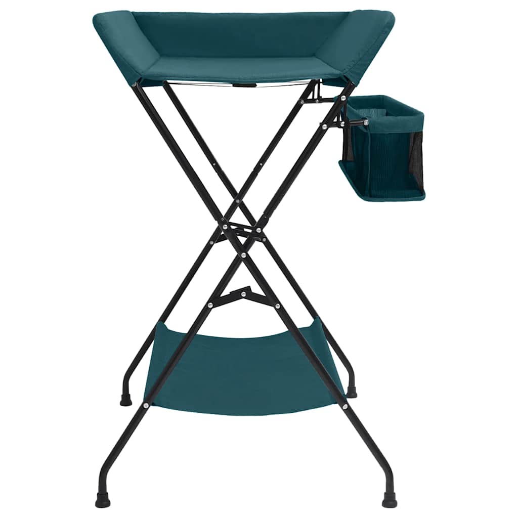 Vidaxl Change Table Iron Green