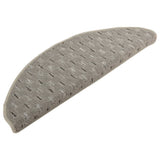 Vidaxl Stair Mats 15 St 65x21x4 cm grå