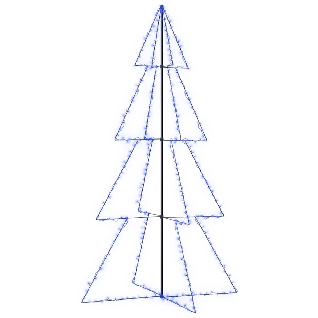 Vidaxl Kegelkerstboom 360 LED'er inde og uden for 143x250 cm