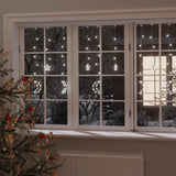 Vidaxl Light Garland Star and Moon Remote Control 345 LEDS Koldhvide