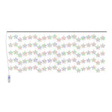 Vidaxl Light Cord Curtain Stars med 500 LED'er 8 funktioner Multi -farvet