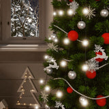 Vidaxl Light Cords 2 STS med 2x200 LEDS Solar inde i kold hvidt udenfor