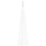Vidaxl Light Cone Dekorativ ført 90 cm akrylkold hvid