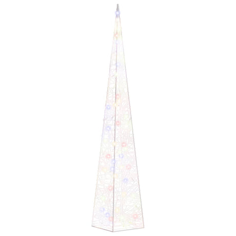 Vidaxl Light Cone Decorative LED 90 cm akryl multi -farvet