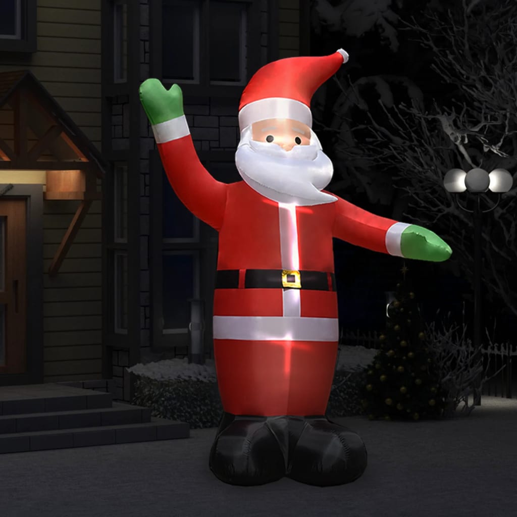 Vidaxl Santa oppustelig med LED's IP44 3 m