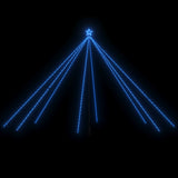 Vidaxl LED juletræ inde 800 lysdioder 5 m blå