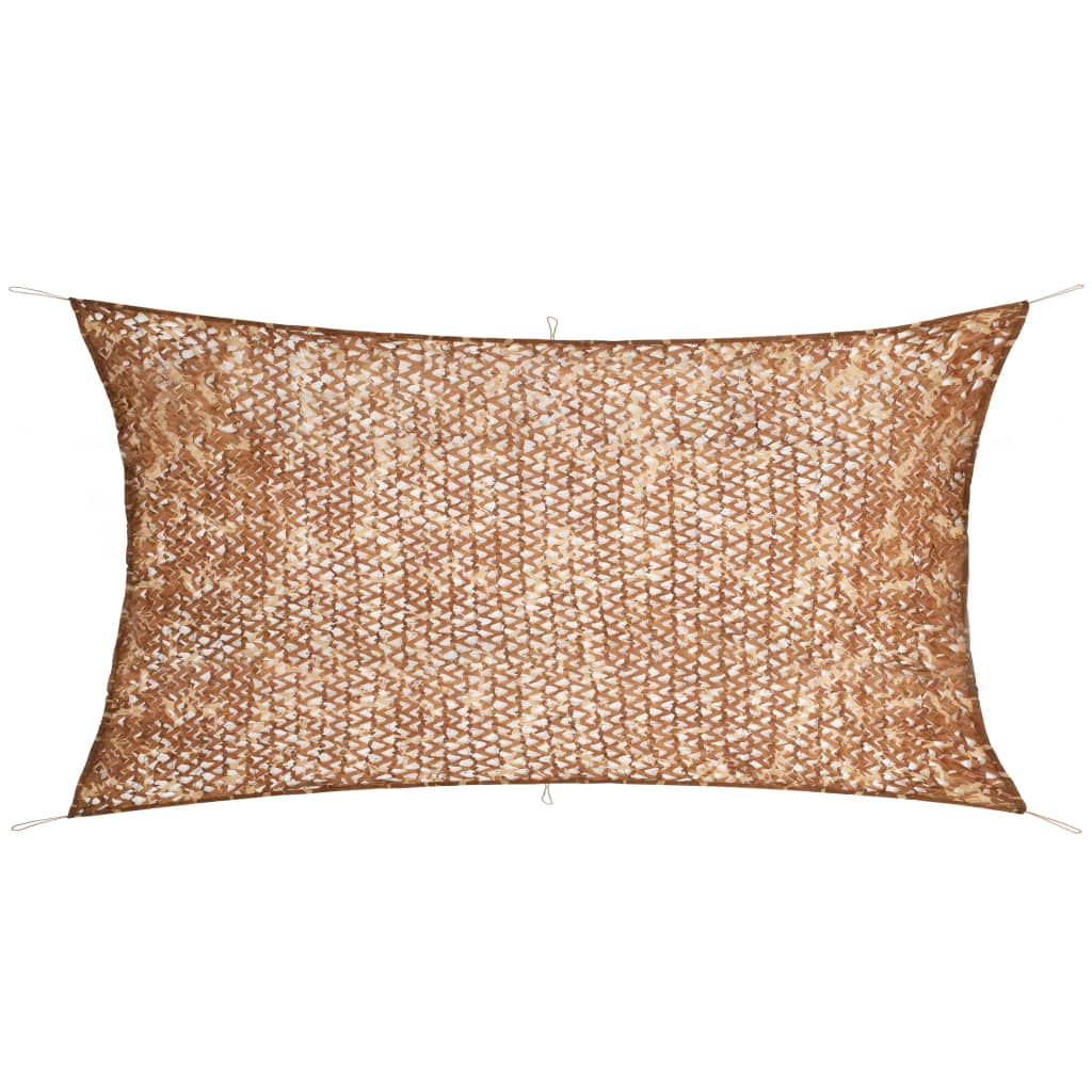 Vidaxl camouflagenet med opbevaringspose 5x6 m beige
