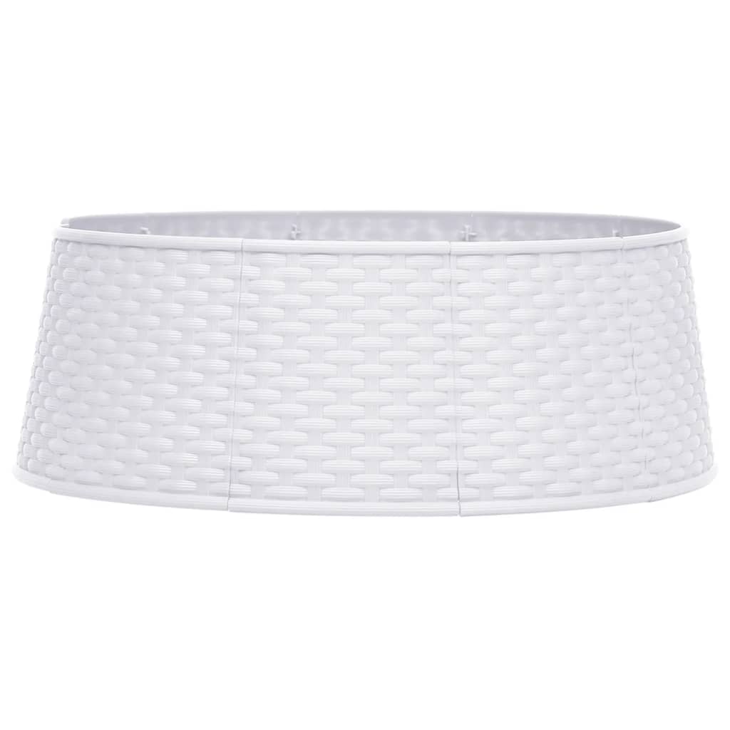 Vidaxl juletræ nederdel Ø54x19,5 cm hvid
