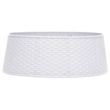 Vidaxl juletræ nederdel Ø54x19,5 cm hvid