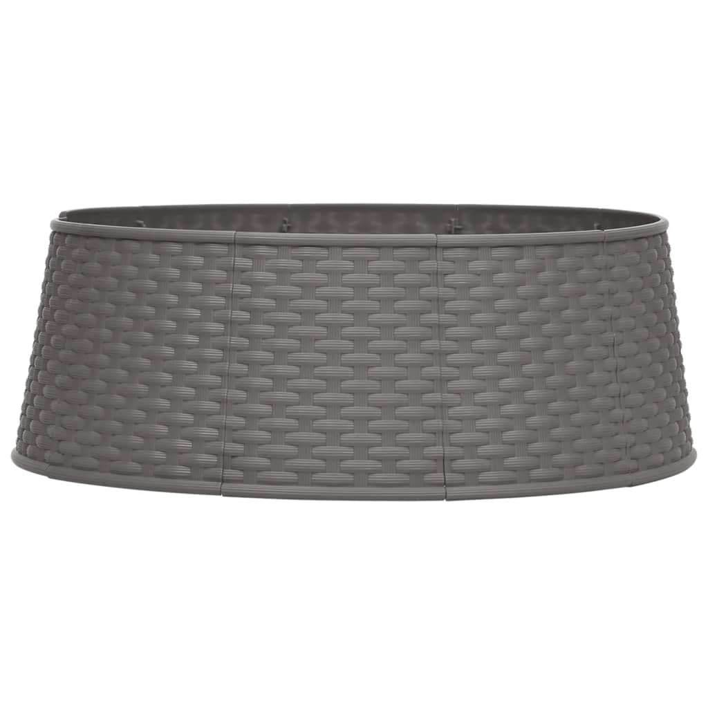 Vidaxl juletræ nederdel Ø54x19,5 cm brun