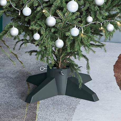 Vidaxl Christmas Tree Stand 55,5x55,5x15 cm grøn