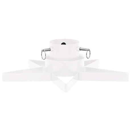 Vidaxl Christmas Tree Stand 47x47x13,5 cm hvid