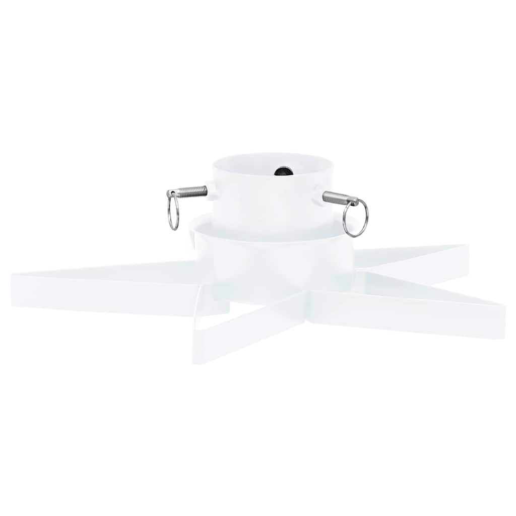 Vidaxl Christmas Tree Stand 47x47x13,5 cm hvid