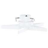 Vidaxl Christmas Tree Stand 47x47x13,5 cm hvid