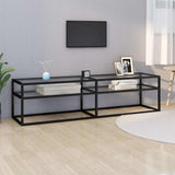 Vidaxl tv-meubel 160x40x40,5 cm gehard glas transparant