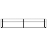 Vidaxl tv-meubel 200x40x40,5 cm gehard glas transparant