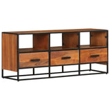 Vidaxl tv-meubel 110x30x45 cm massief acaciahout