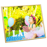 Vidaxl fotorammer 3 stk til tabel 21x29,7 cm mdf guldfarvet