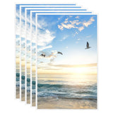 Vidaxl fotorammer 5 stk til væg eller tabel 13x18 cm mdf hvid