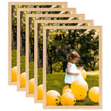 Vidaxl fotorammer 5 m til væg eller tabel 70x90 cm lys eg -farvet